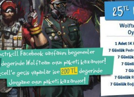 Wolfteam Turkcell Paketi