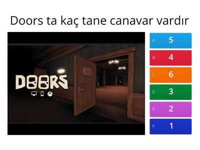 Roblox Doors Testi Çok Kolay