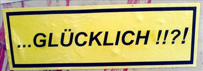 Bist Du Glücklich/Unglücklich 