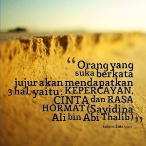 Kata jujur 