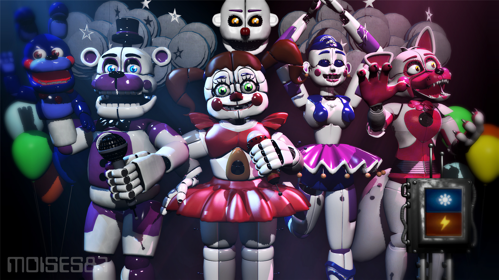 Hangi Fnaf Sl Karakterisin