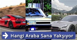 Hangi Araba Sana Yakışır?
