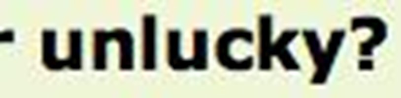 What Is Your % Of Luck To Day