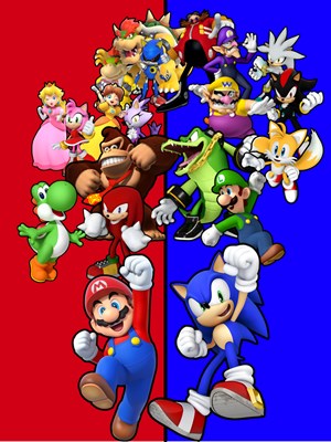¿Sos Mario O Sonic?