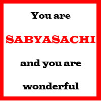 How "Sabyasachi" Are You?