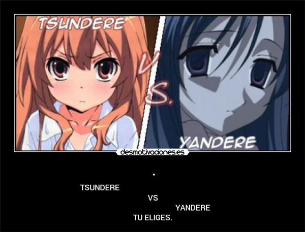 Eres Tsundere O Yandere?