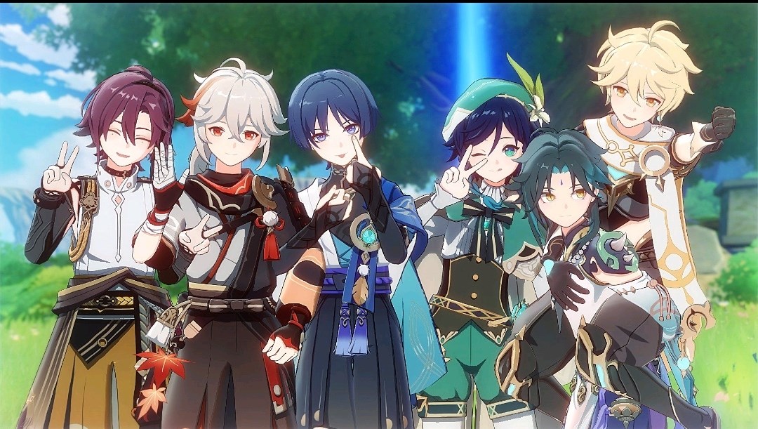 Siapakah Kamu Di Genshin Impact?? [Ver.Anemo Boys]