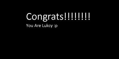 Lucky Or Unlucky