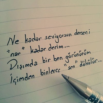 Ne kadar seviyorsun? 