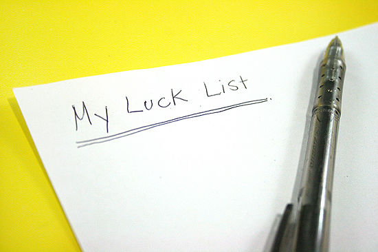 List Your Luck 
