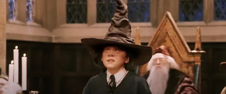 Hvilket Hogwarts hus er jeg?