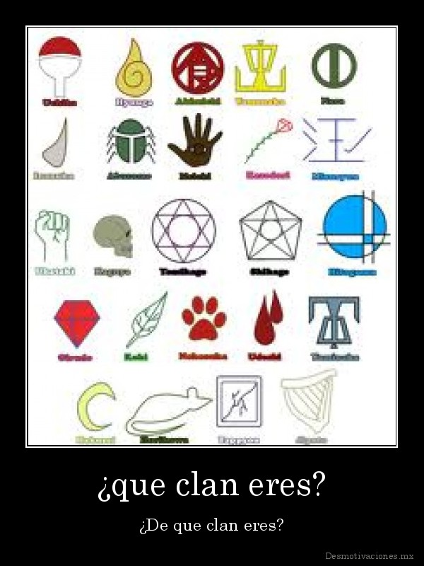 Que Clan Perteneces De Naruto?