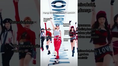 Hangi babymonster üyesisin?