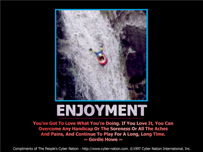 How Much Enjoying You Are Today?