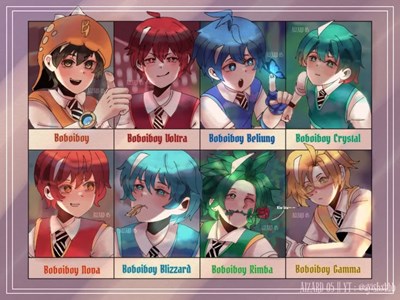 Siapa kamu di elemental Boboiboy tahap 3?!