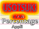 Usotsuki Percentage Appli