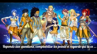 Qui Es-Tu Dans Fairy Tail ?