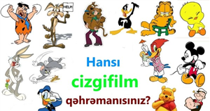 Hangi Çizgi Film Karakterisin