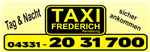 Fahrgast Bei Taxi Frederich