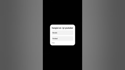 Hangisi en iyi youtuber