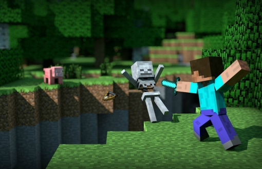 Minecraftda Nesin