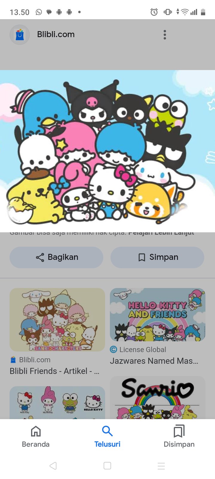 Mirip siapa kamu di sanrio