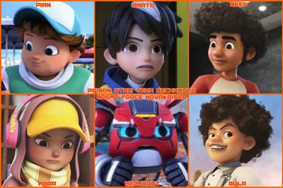 Mirip siapa kamu di karakter mechamato?