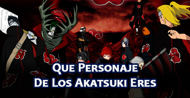 Que Personaje De Akatsuki Eres??