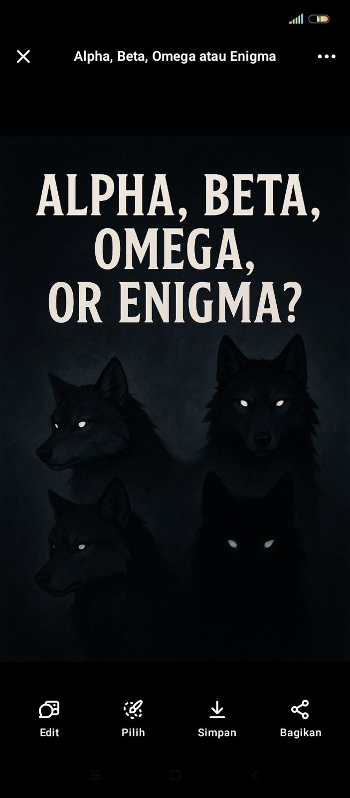  Tipe Dominanmu Apa? Alpha, Beta, Omega, atau Enigma?
