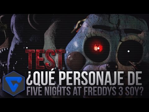 ¿Que Personaje De Fnaf Eres?