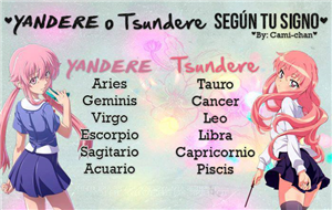 ¿Eres Yandere O Tsundere?