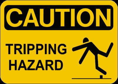 Chance Of Tripping Today