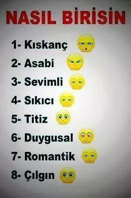 Nasıl Birisin?
