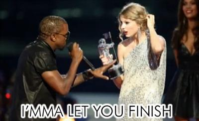 Your Chances Of Being Interrupted By Kanye West