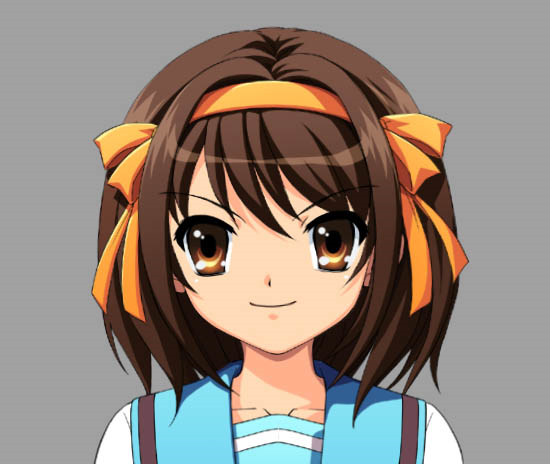 La Mélancolie D'haruhi Suzumiya.