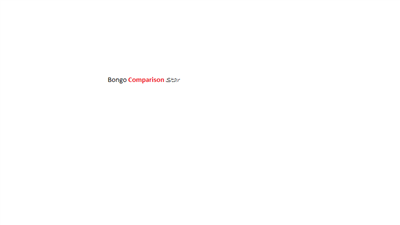 Bongo Comparison!
