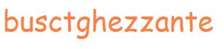 6 Busctghezzante O Busctghezzoso ?