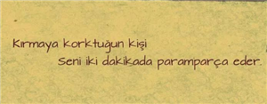 Onu Açılmalımısın?