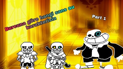 Hangi Sans Au Karakterisin