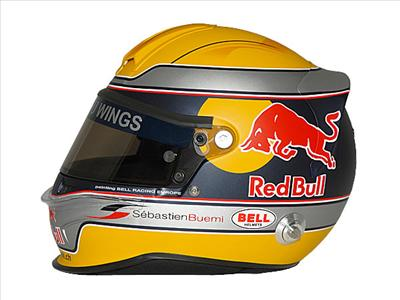Casque De Sébastien Buemi