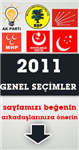 2011 Seçimlerinde Hangi Partiye Oy Vereceksiniz ?