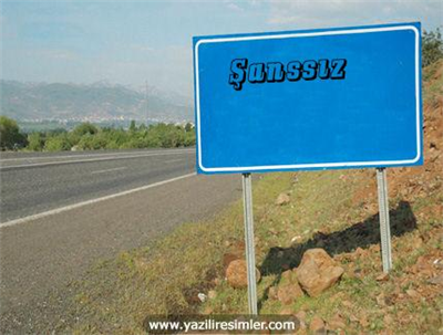 Şanssızsınız