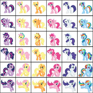 Hangi  My Little Ponysin