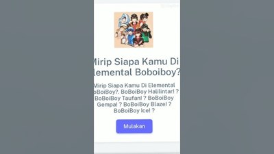 Mirip siapa kamu di elemental? 