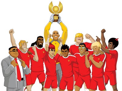 Mirip siapa kamu di supa strikas? 