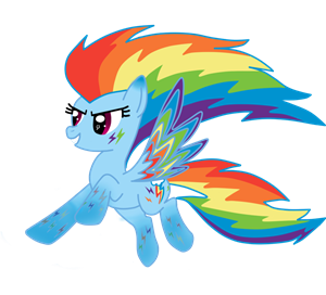 Mlp Karakteri Rainbow Dash Ye Ne