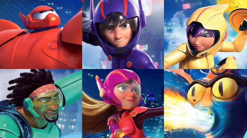 Hangi Big Hero 6 Karakterisin