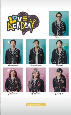 Apakah anda mirip pemain Love Academy?