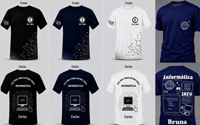 Uniforme do curso de informática 