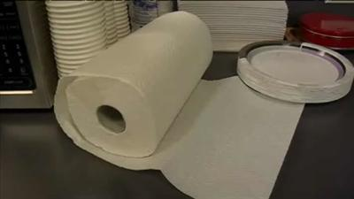 How Much Of The Paper Towel Dispense At The City M